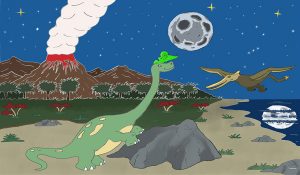 La musical historia de Meme el caracol prehistórico