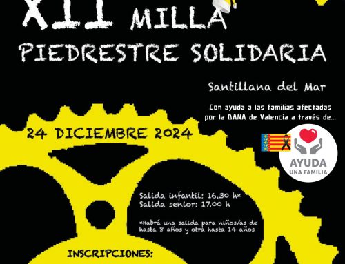 El Ayuntamiento de Santillana del Mar organiza su ‘XII Milla Piedrestre Solidaria’